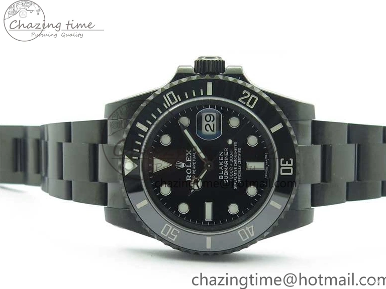 Steel V6F VS3135 1:1 V2 904L DLC Edition Submariner Black 116610 Blacken Best 0519